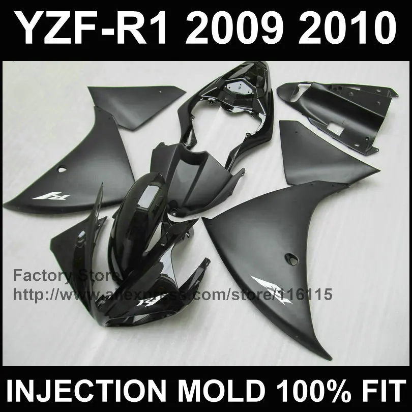 Комплект обтекателей из АБС-пластика для мотоцикла 2009 2010 2011 YAMAHA YZFR1 09 10 11 YZF R1