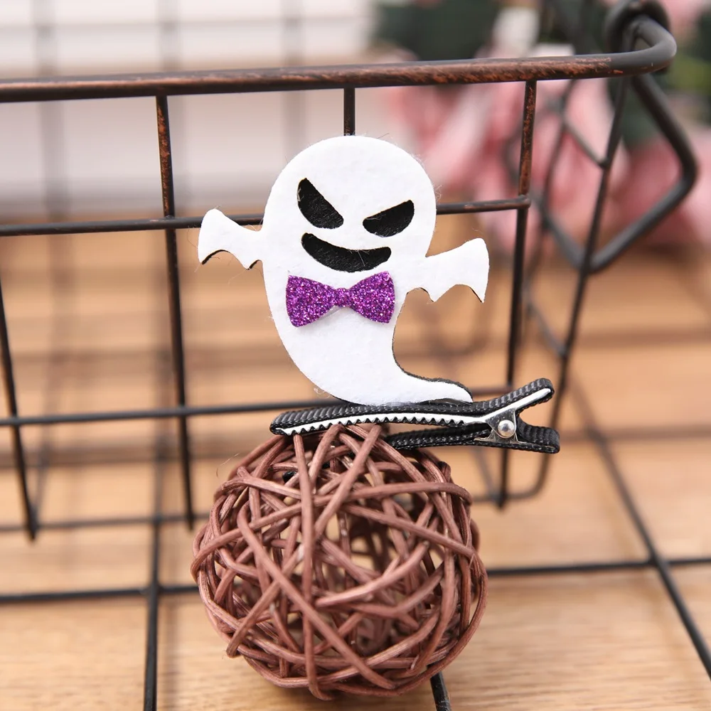 Украшения для волос Hallowmas заколки с тыквой летучей мышью призраком котом ведьмой