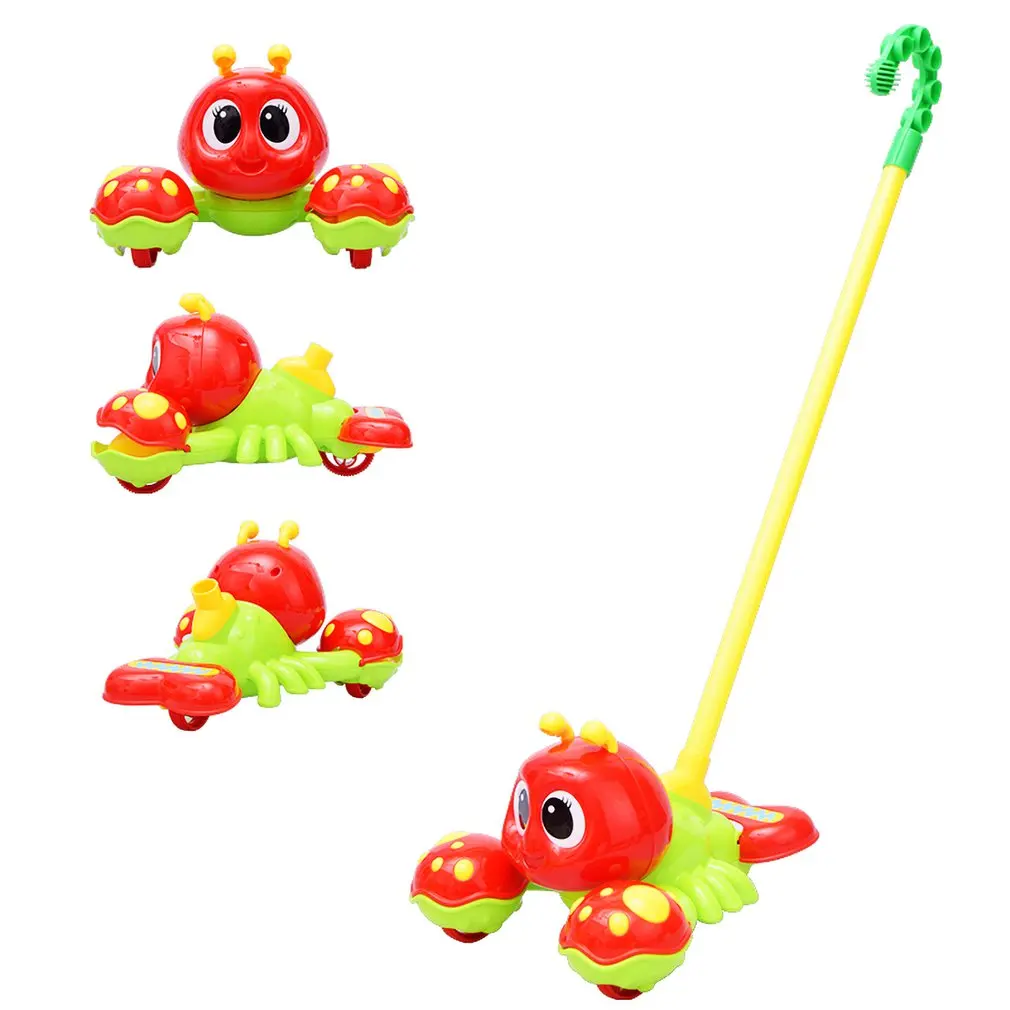 Детские ходунки детская тележка головоломка большой колокольчик ручная игрушка