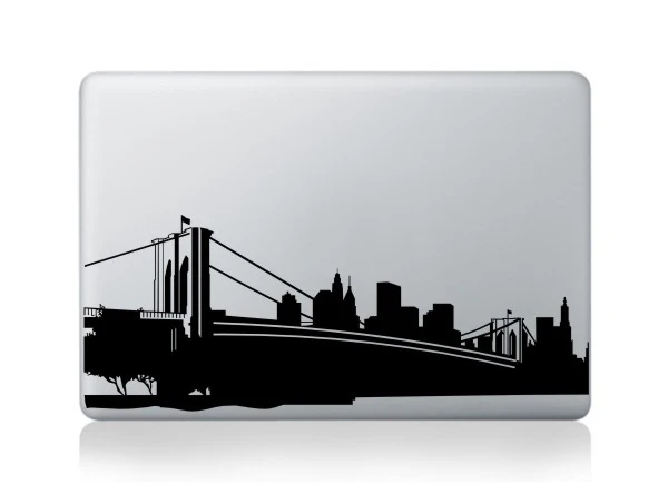 Забавная ПВХ частичная наклейка для ноутбука Macbook air pro retina 11 13 15 ноутбук черная наклейка для Xiaomi Air 12,5 13,3 Pro 15,6 - Цвет: MB black-Part E(8)