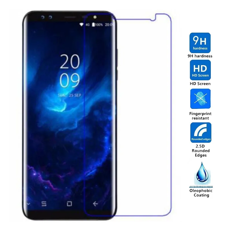 2 шт. закаленное стекло для Blackview S8 Защита экрана BV7000 pro P2 lite A10 E7S A8 Max ForBlackview R6
