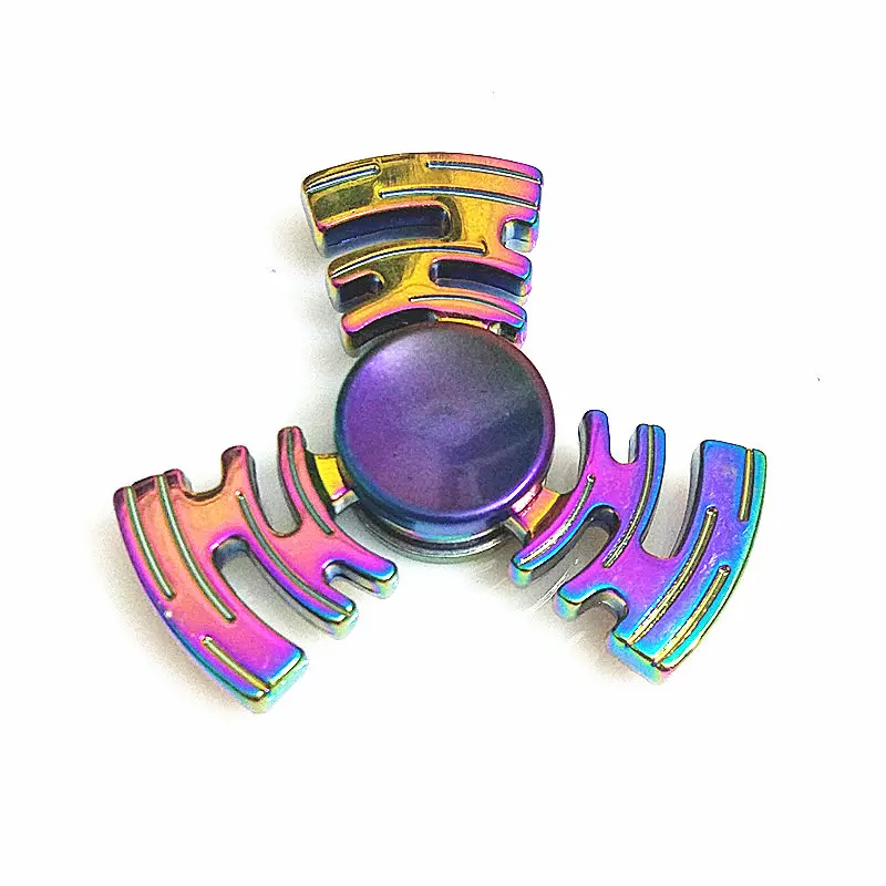 Игровой ручной Спиннер игрушка Tri Spinner из металлического сплава для снятия