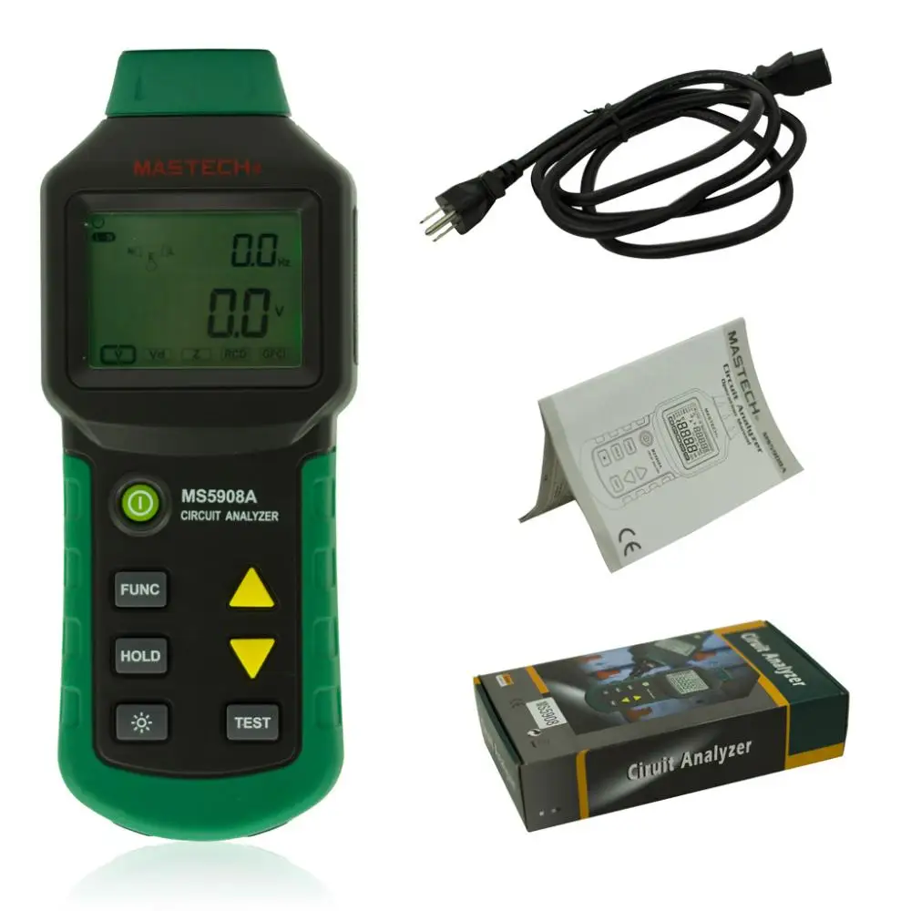 Цепь анализатор Mastech MS5908 TRMS AC низкого напряжения распределения неисправностей