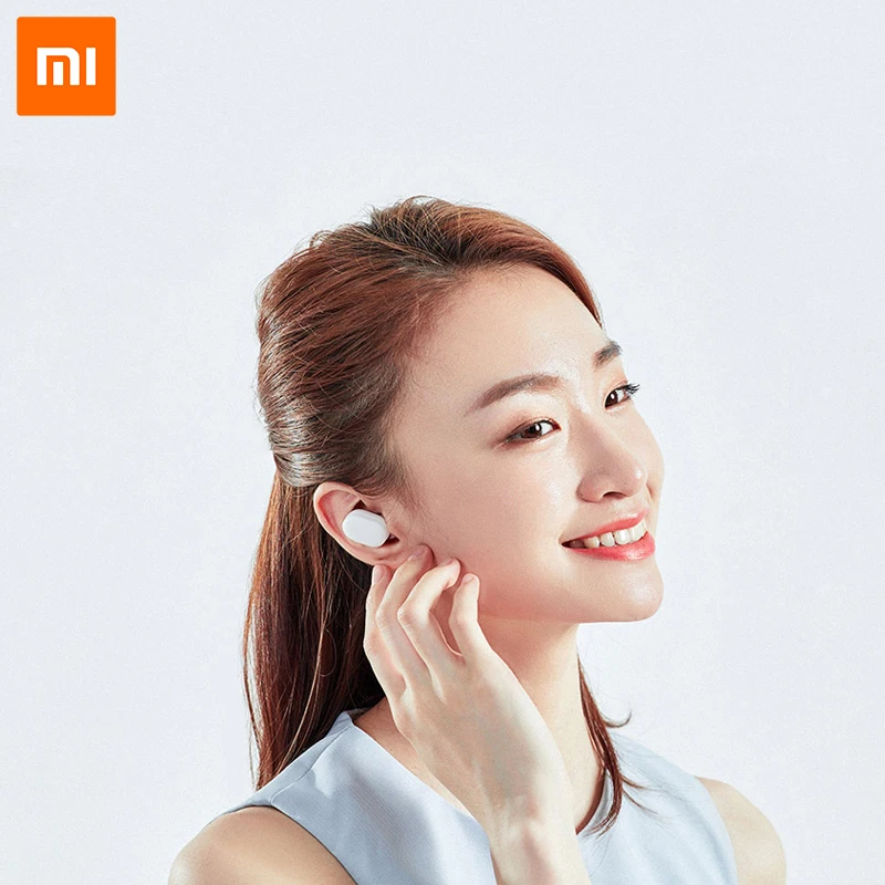 Xiaomi наушники-вкладыши TWS с AirDots Bluetooth наушники молодежный вариант стерео BT 5 0
