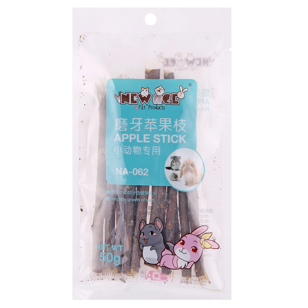 Хомяки яблоко снэки палочки для домашних животных молярная ветка шиншиллы