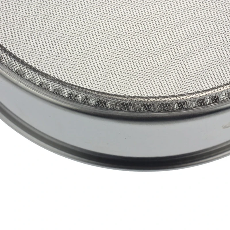 Новый нержавеющий стальной Серебряный сетчатый просеивающий фильтр для муки