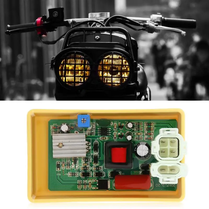 6 контактный регулируемый таймер постоянного тока CDI Коробка подходит для 50CC 60CC
