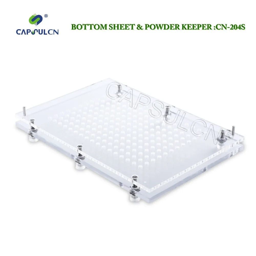

(204 holes) Size 0 CapsulCN204S Semi-Automatic Capsule Filler/Capsule Filling Machine/Capsule Capper/ Capsule Connection Machine
