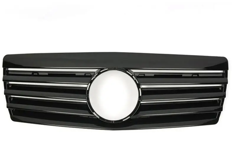 all black Для Mercedes для Benz S-class W140 1990-1999 с эмблемой CL Стиль переднего бампера гоночная решетка - Цвет: all black