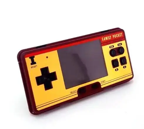 Handheld Only 3 дюйма 8 бит ретро мини портативный игровой плеер семья Карманный встроенный 638 классические игры видео игровая консоль для ТВ геймпады - Цвет: Handheld Only