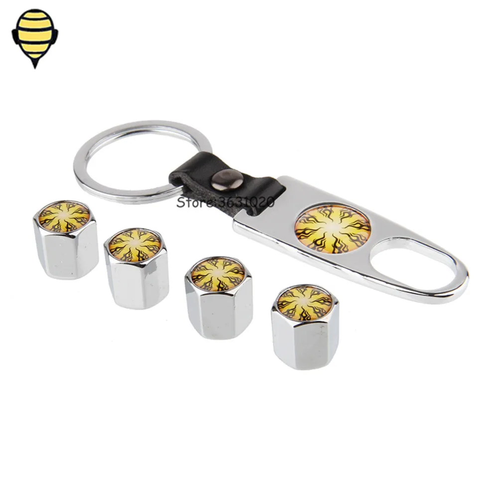 Колеса автомобиля крышки стержня вентиля шины Rim наклейки для пламени логотип Buick