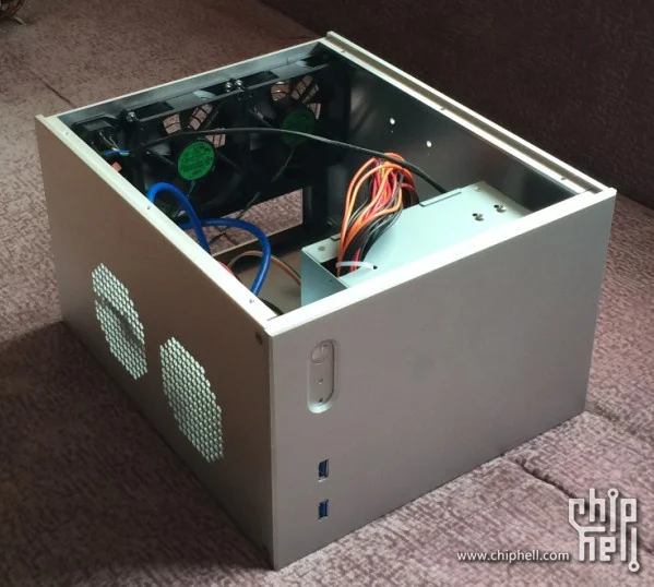 

BZ17 ITX Computer Case aluminum material CNC Computer chassis AMP case Enclosure BOX DIY (257*180*310mm)