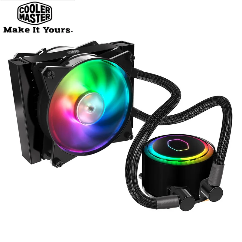 Cooler Master MLX-D12M-A20PC-R1 ML120 CPU кулер для воды 120 мм RGB тихий вентилятор Intel 115x2011 2066 AMD AM4