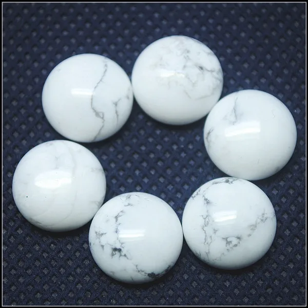 5 шт. натуральный драгоценный камень кабошоны 18 мм круглые подвески в форме