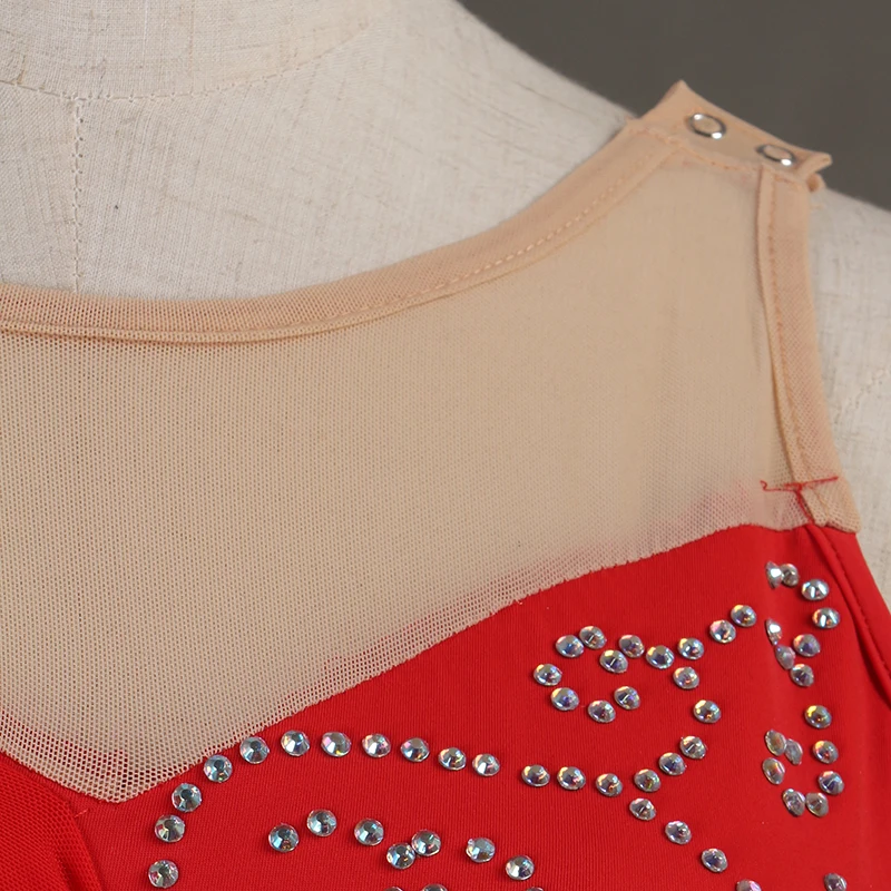 Платье для фигурного катания на коньках с кристаллами заказ платье женщин детей