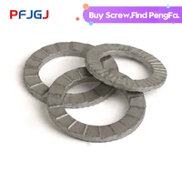 peng fa din25201 two fold self locking nord lock washers sk5 dacromet loose proof and shock proof gasket nl34568 36