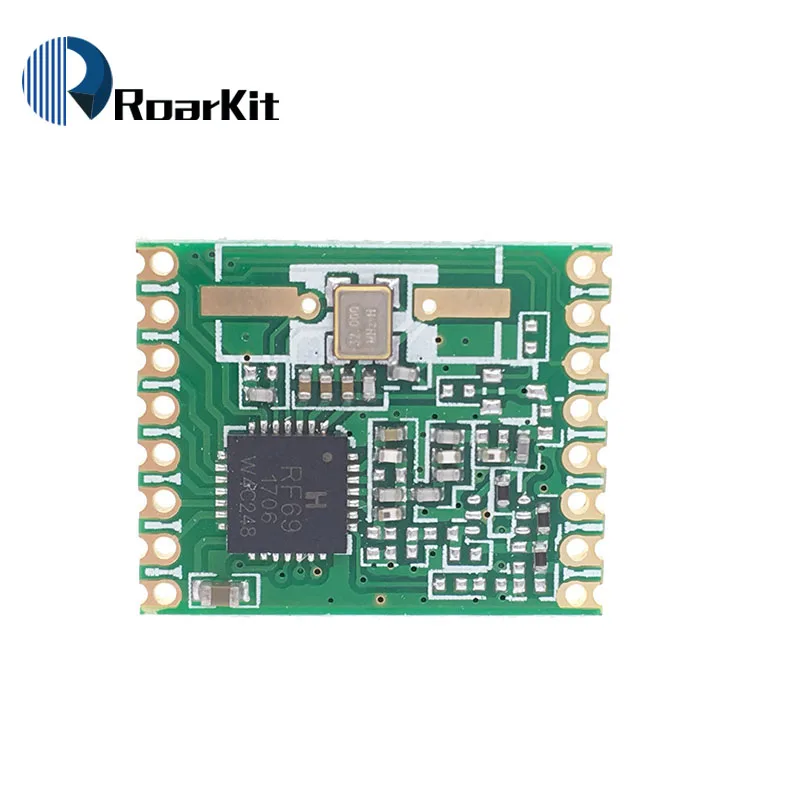RFM69W RFM69 FSK модуль трансивера 13dBm частота 433 МГц|frequency module| |