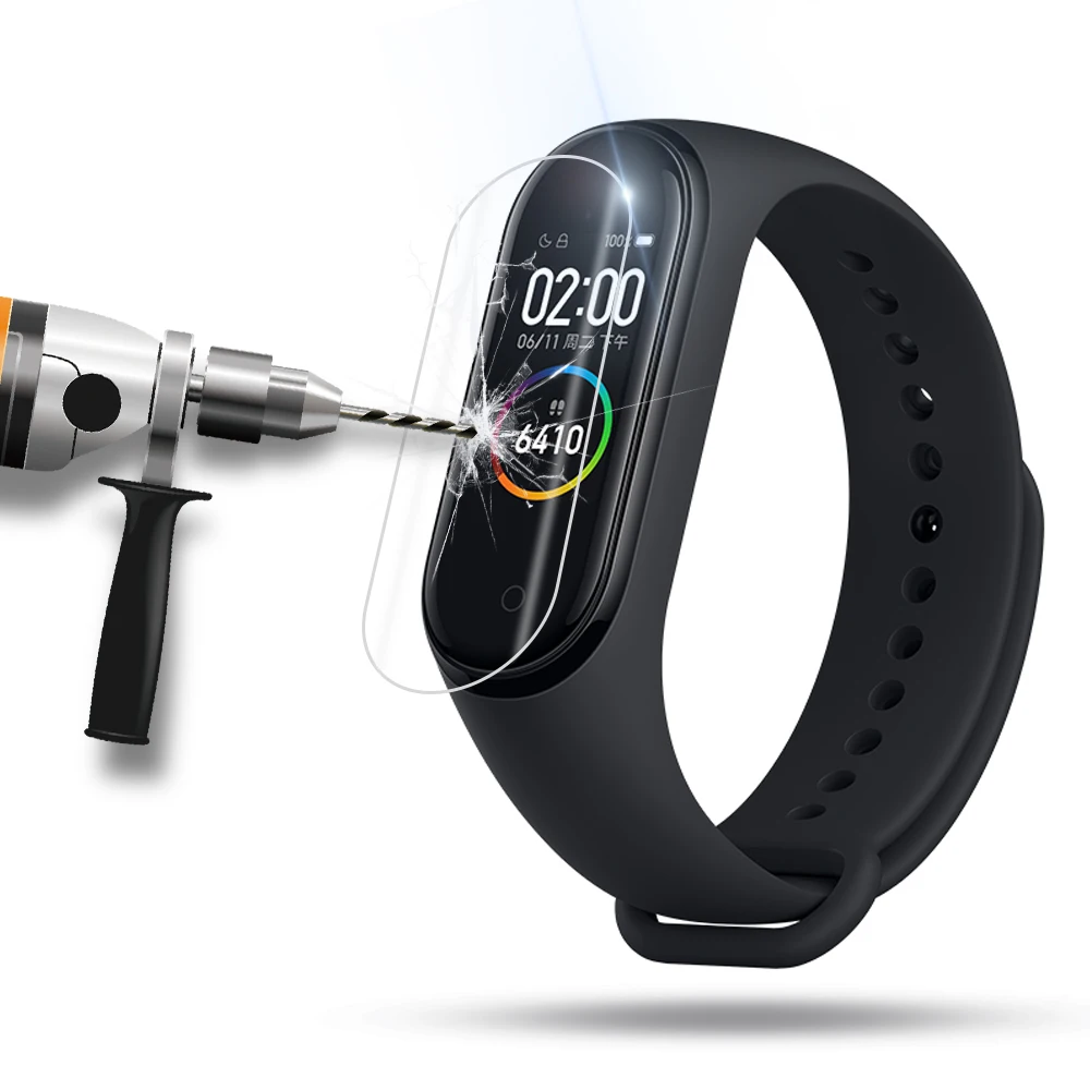 Для Xiaomi Mi Band 4 Защитная мягкая полностью Защитная Гидрогелевая пленка для Mi Band 4 3 Xiaomi Band 4 не закаленное стекло