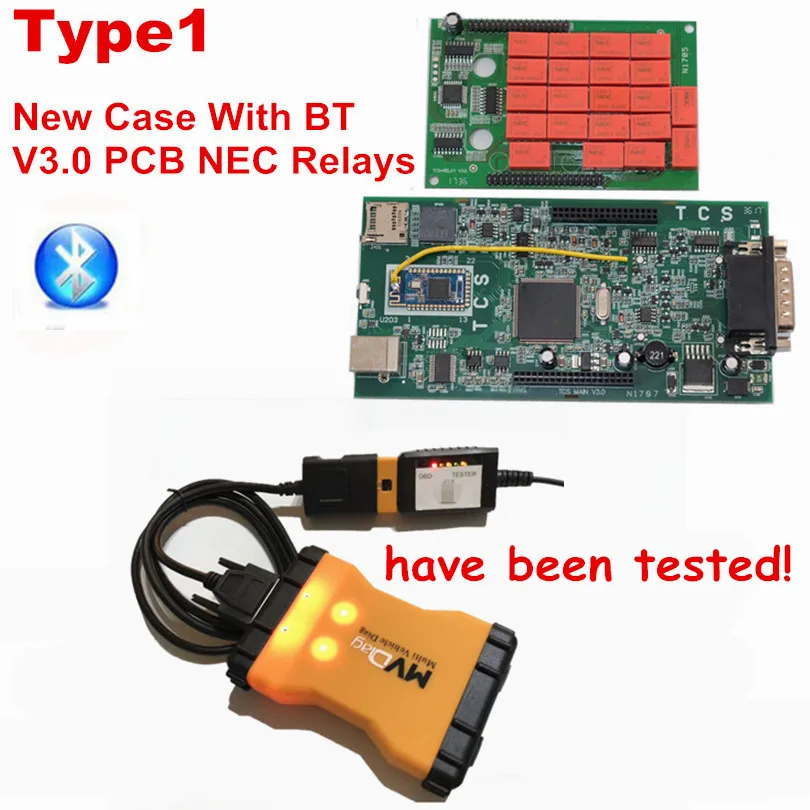MVD TCS V3.0 BT Новинка. R3/. R0 с keygen TCS PRO Multidiag Pro Bluetooth Multi-diag Pro Бесплатный диагностический сканер - Цвет: MVD TCS V3.0 BT