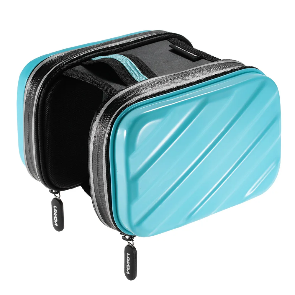 Непромокаемая велосипедная сумка Lixada двойная на переднюю раму для езды