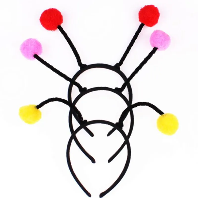 Halloween Antenna Bug Headband Bee Ant Fly Ladybug Adult Child Head Wear for Birthday Party Carnival Favor | Дом и сад
