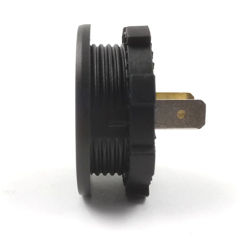 Автомобильный вольтметр светодиодный цифровой дисплей Вольтметр для мотоцикла 5