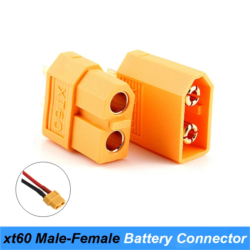 

10 шт., штекеры XT60 для аккумуляторов Lipo (5 пар)