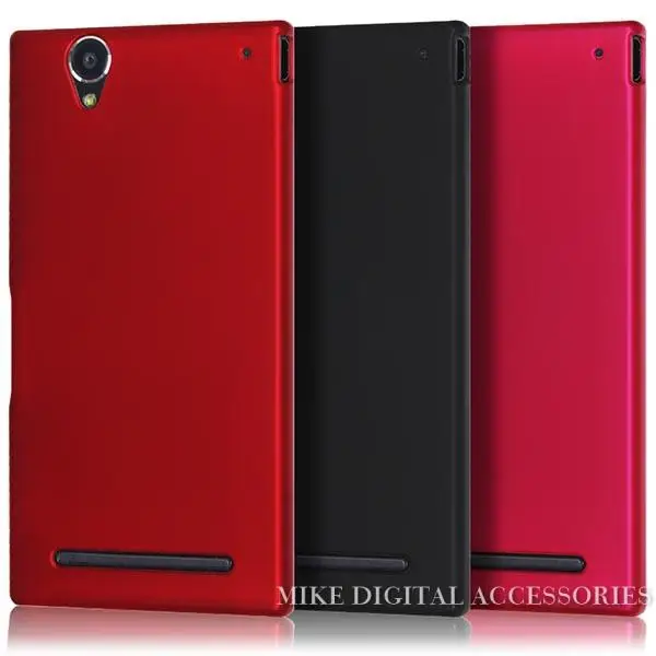 New High Quality Multi Colors Luxury Rubberized Matte Hard Phone Case Cover For Sony Xperia T2 Ultra |