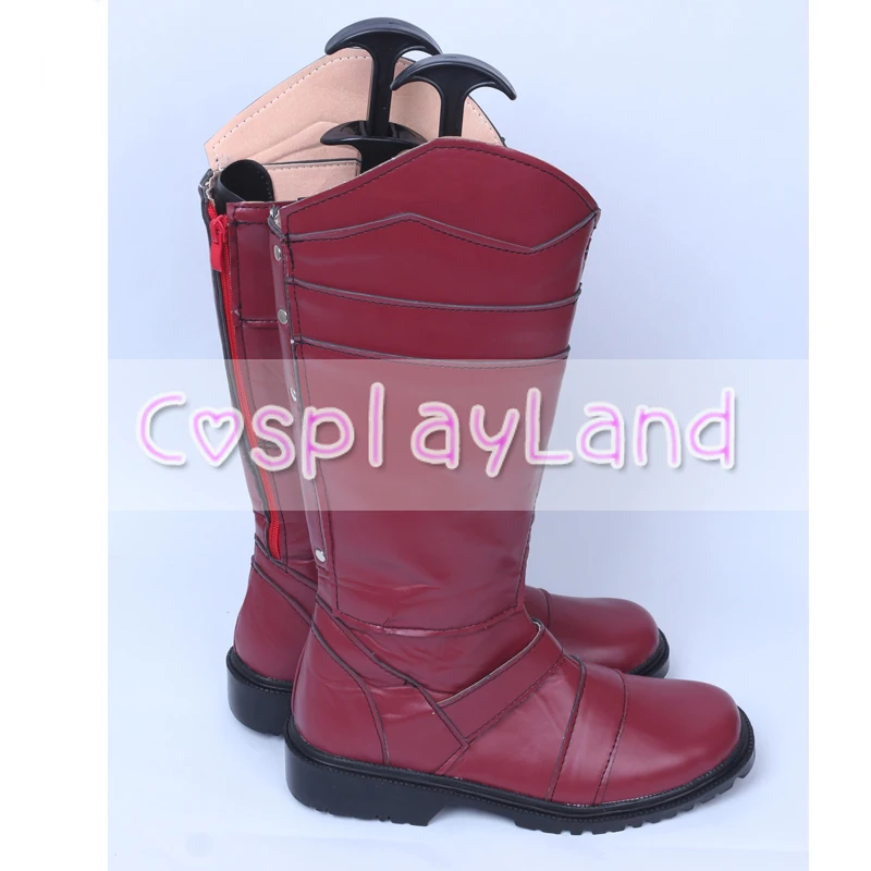 Xmen Max Eisenhardt Young Erik Lehnsherr Magneto Superhero Cosplay Boots Shoes Party Custom Made for Men | Тематическая одежда и