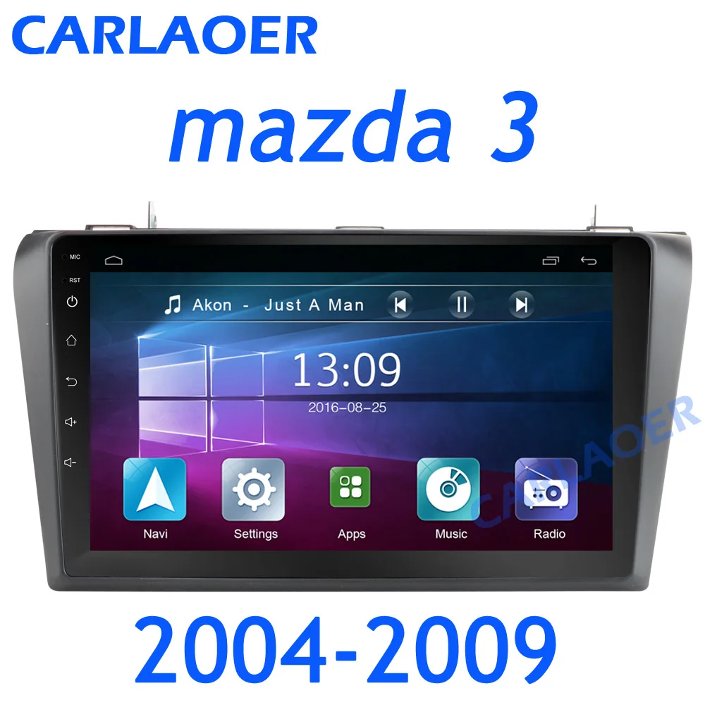 Для Mazda 3 2010-2013 maxx axela android 8,1 автомобиль DVD gps Радио стерео 1G 16G WI-FI карта 4 ядра 2 din Автомобильный мультимедийный плеер