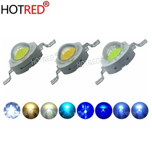 50 шт. светодиодный 3 Вт высокой мощности чип светильник вые бусины диод холодный теплый нейтральный белый 10000 к голубой Ледяной Синий свет для точесветильник исветильник ников вниз свет лампочка