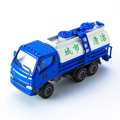 Сплав Автомобили, 1: 60 сплава строительных машин, пожаротушения, Почта Китая, Мусоровоз, литой& Toy Транспорт, грузовики игрушечный автомобиль - Цвет: 1