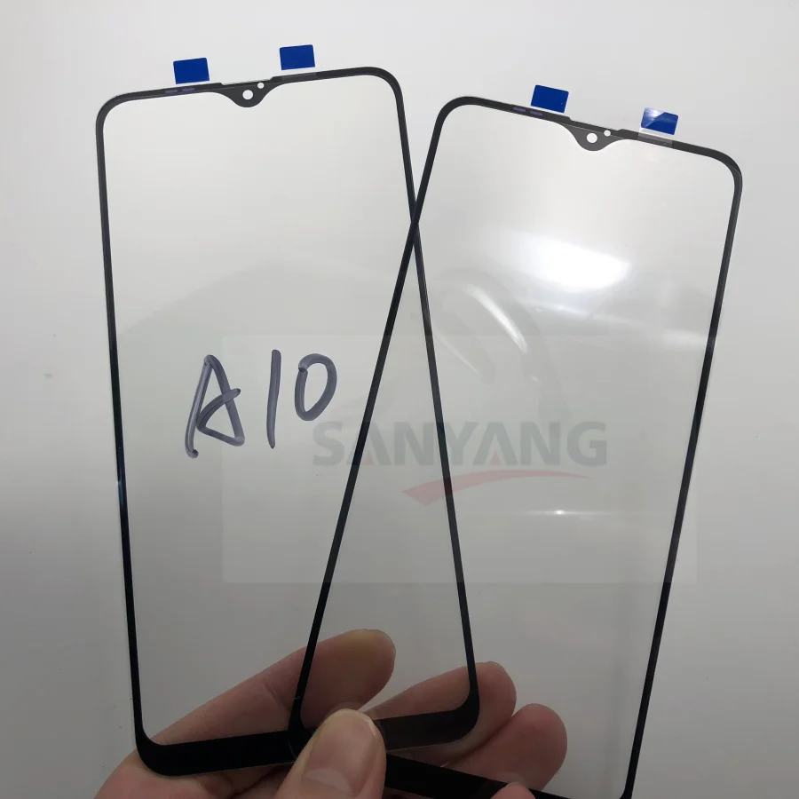 Для Samsung Galaxy A10 A105F SM LCD Сенсорная панель передняя A105 стеклянная внешняя линза