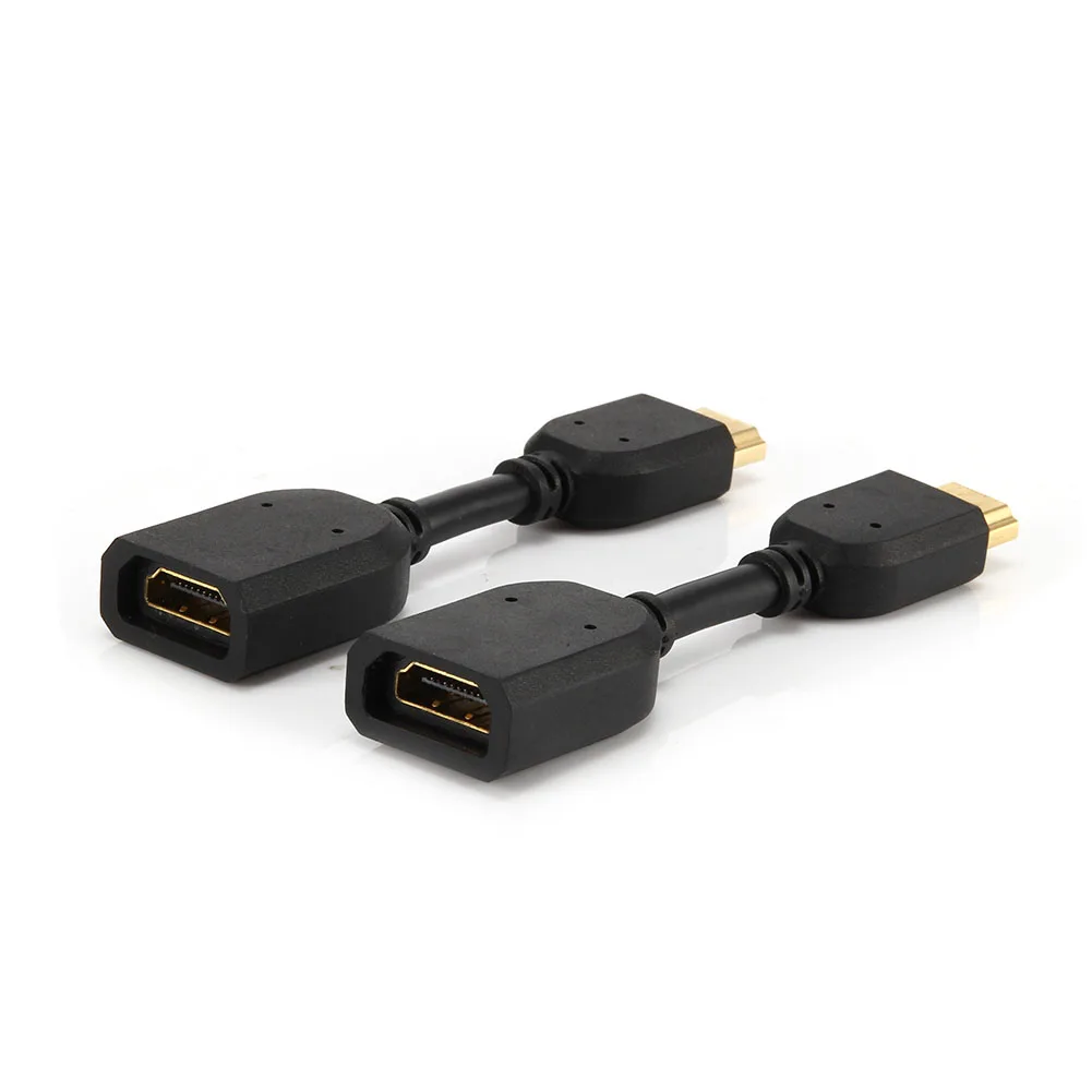 Новый 2 шт. HDMI удлинитель мужской и женский 3D UHD TV высокоскоростной DOM668|Кабели