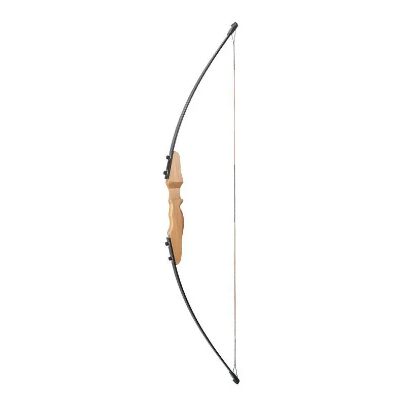 

2colors 51inches 40lbs Straight Bow with Wooden riser handle and high quality fibreglass limbs for outdoor Bow hunting shooting