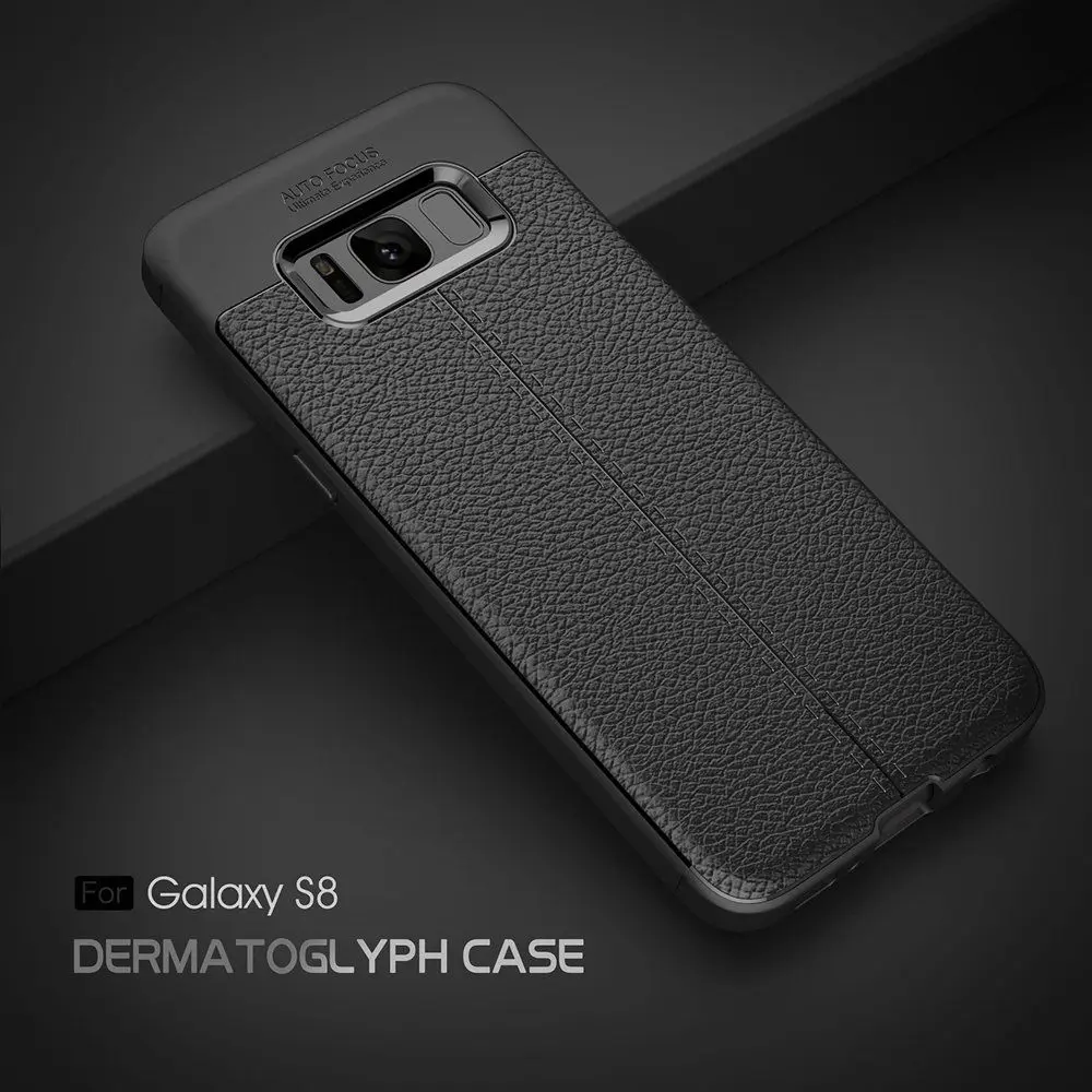 Чехол TUKE для телефона Samsung Galaxy S8 противоударный мягкий резиновый чехол из ТПУ G9500