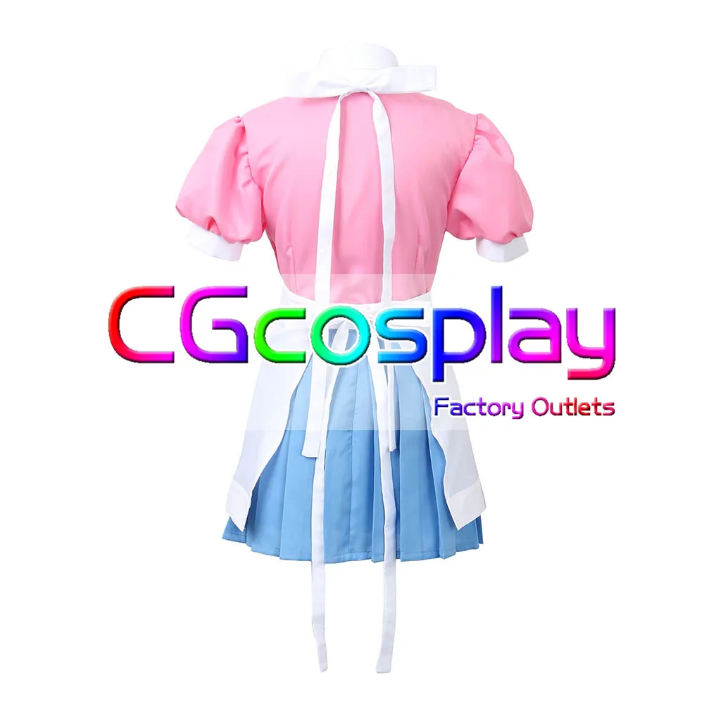 CGCOS супер Danganronpa 2 Goodbye despair кампус Mikan Tsumiki Униформа Аниме игра косплей костюм на