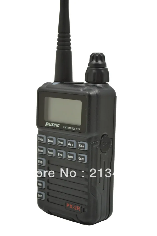 Обновленная версия приемопередатчика Puxing PX-2R VHF136-174MHZ TX &amp RX + UHF400-470MHz FM с