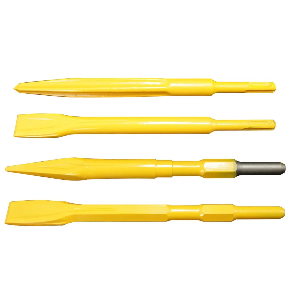 Самошлифовальная зубила из тонкой стали Шестигранная с квадратной ручкой