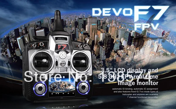 Walkera WK DEVO F7 набор FPV 5 8G в реальном времени передача изображения антенна w/TX5803 и RX701