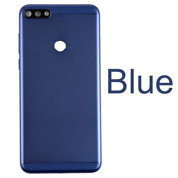 Новинка для huawei Honor Play 7C/Nova 3i/P20 Lite/Nova 3e задняя крышка с боковыми клавишами Замена запчастей - Цвет: Honor Play 7C Blue