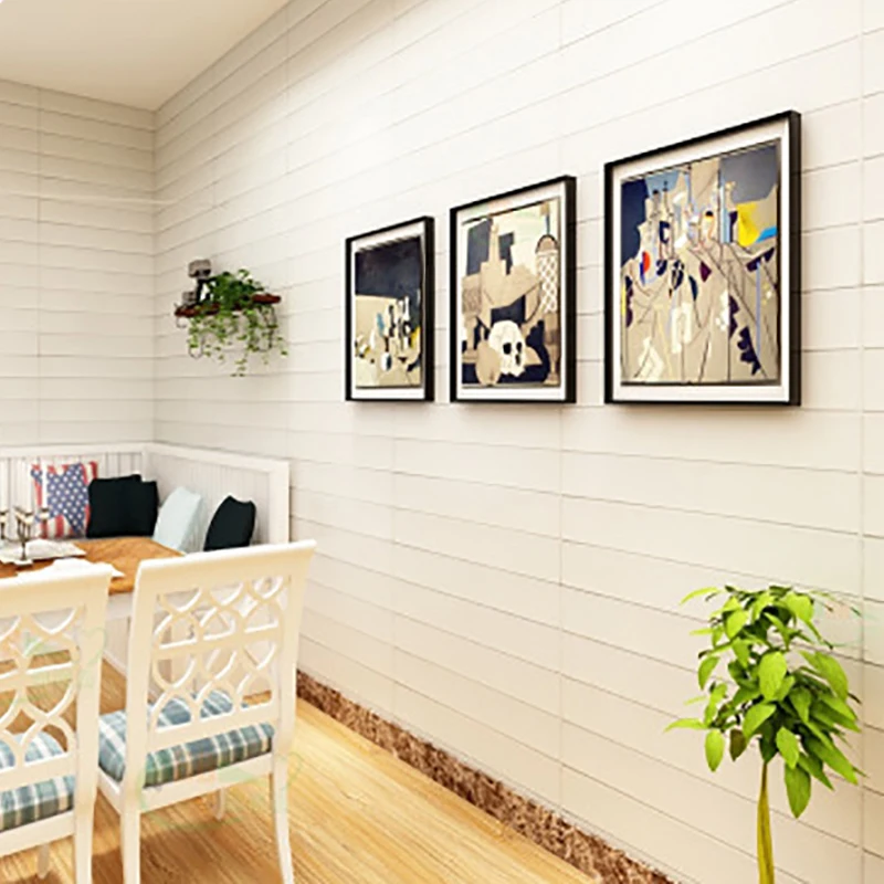 3D деревянные обои с рисунком плитки водостойкие самоклеющиеся украшение для