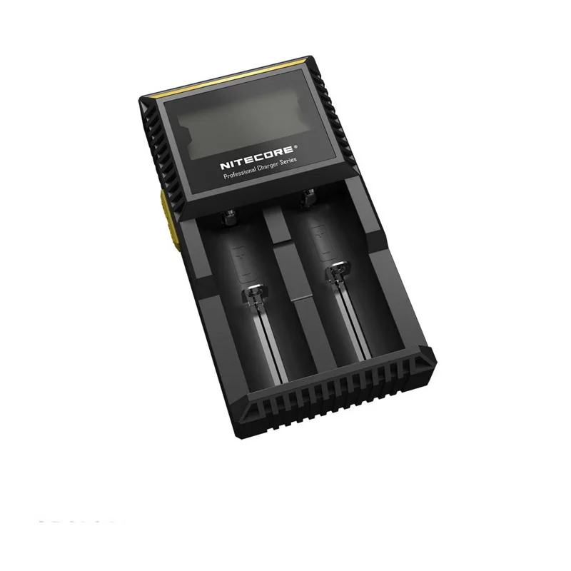 Оригинальное зарядное устройство Nitecore D2 ЖК-дисплей умная Зарядка для батарей 18650
