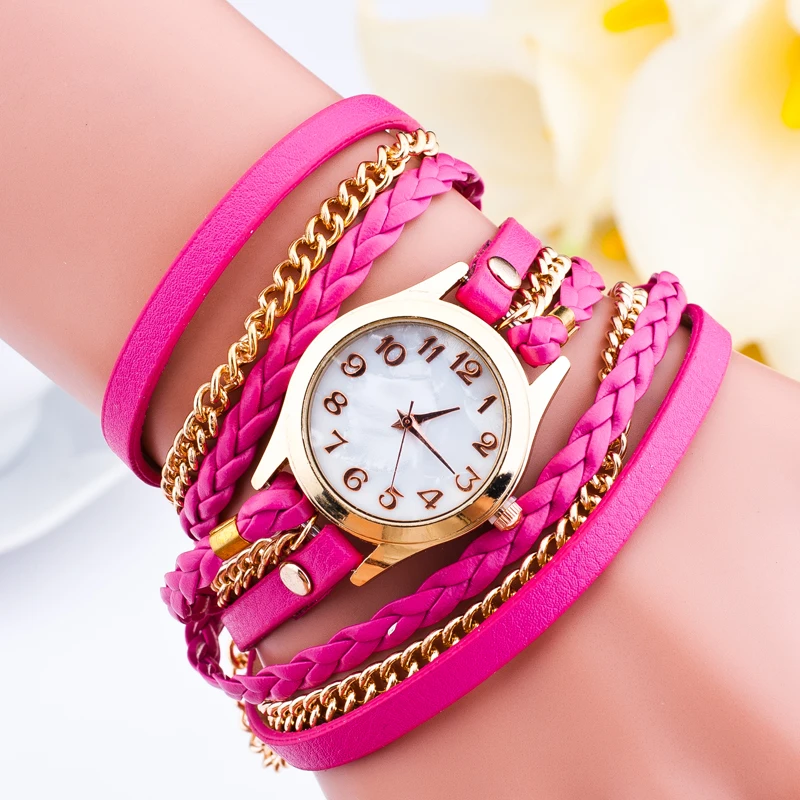 Часы наручные женские с заклепками модные повседневные винтажные браслетом из