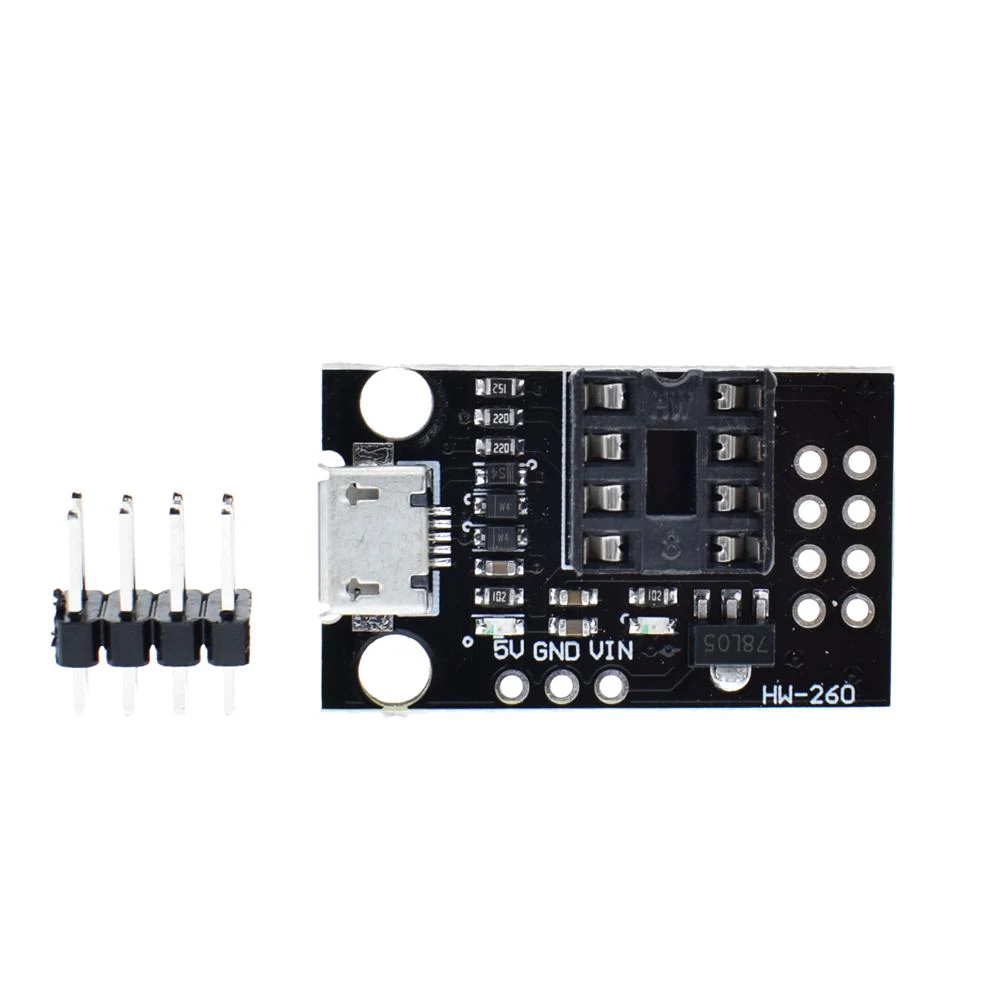 Плата разработки Digispark Kickstarter Micro ATTINY85 для Arduino IIC I2C USB 1 шт. синяя Черная|development board|usb