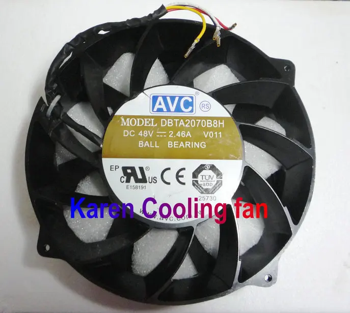 Оригинальный вентилятор 20 см DBTA2070B8H 48 В 2070 2.46A 20*20*70 мм THB2048HG AVC|avc fan|48v fanfan 20cm |