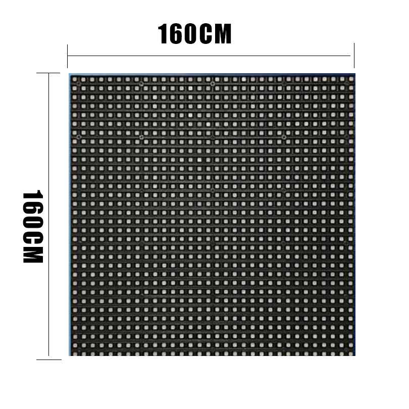160*160 мм 32*32 пикселей водонепроницаемый открытый 1/8 просмотров 3in1 smd полноцветный P5
