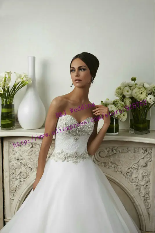 Vestidos De Novia 2015 Sexy Fashionable Off Shoulder A Line Crystal Pearls Backless Wedding Dress Custom Made Bridal Gown | Свадьбы и