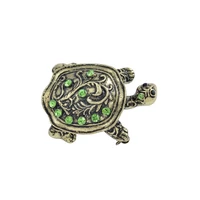 crystal rhinestone turtle animal brooch cheap girls party dresses brooch hot new products vintage pins x01325