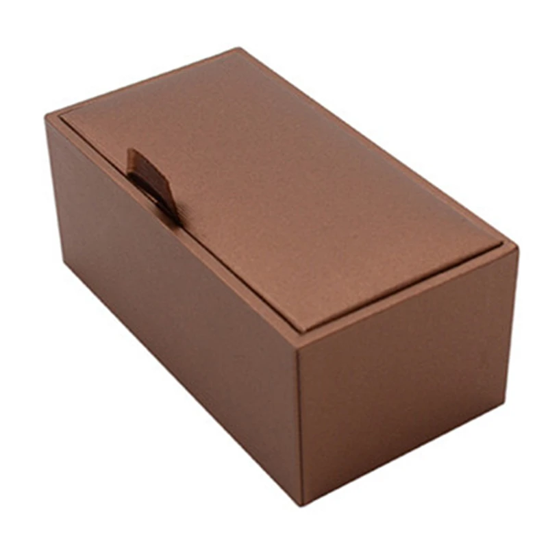 2018 коробка ювелирных изделий новый маленький кожаный бумажный материал упаковка